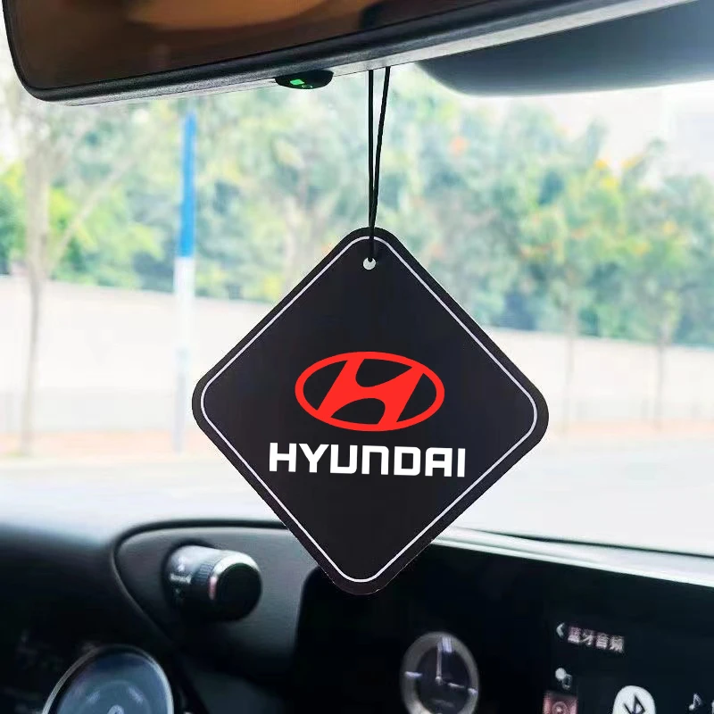 

Car long-lasting Aromatherapy Air Freshener Pendant Hanging Accessories For Hyundai i30 Tucson Accent i20 Creta Solaris ix35