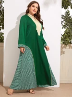 toleen womens plus size large elegant evening maxi dresses 2022 plaid abaya oversized moroccan muslim koftan festival clothing