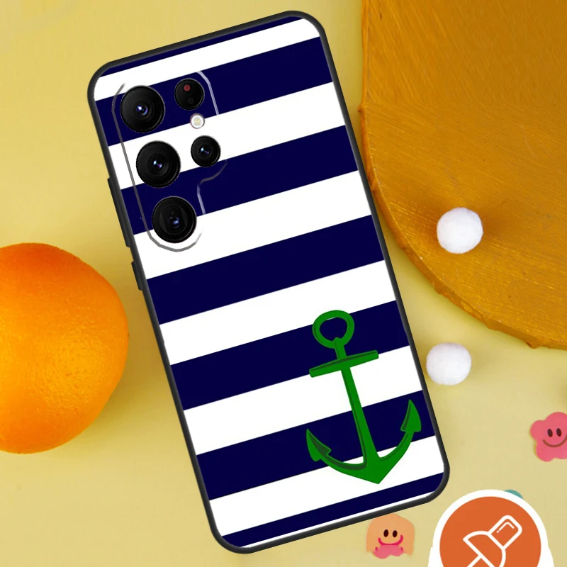 Фото Чехол Nautical Anchor Boat Sea для Samsung Galaxy S25 Ultra S24 S23 S22 S21 Ultra S9 S10 S20 Plus S24 FE Funda Cover №2
