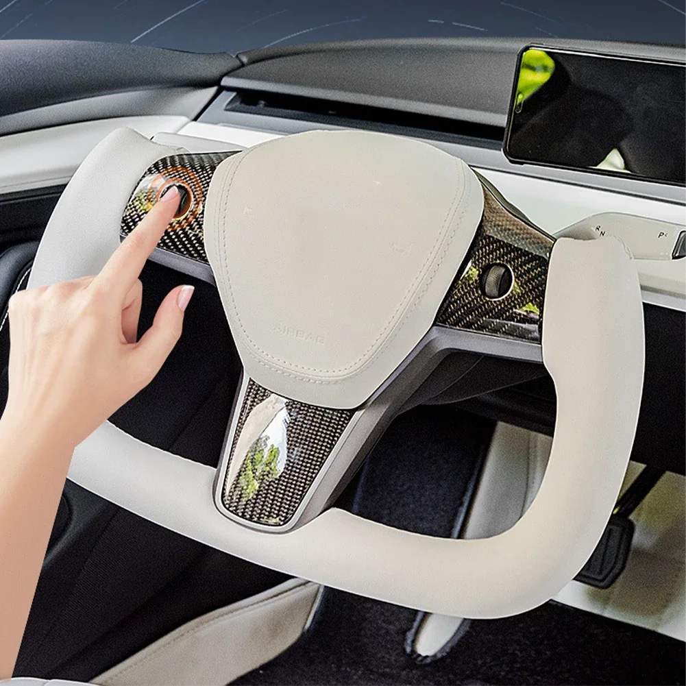 Автомобильный руль с подогревом автомобильные аксессуары для Tesla