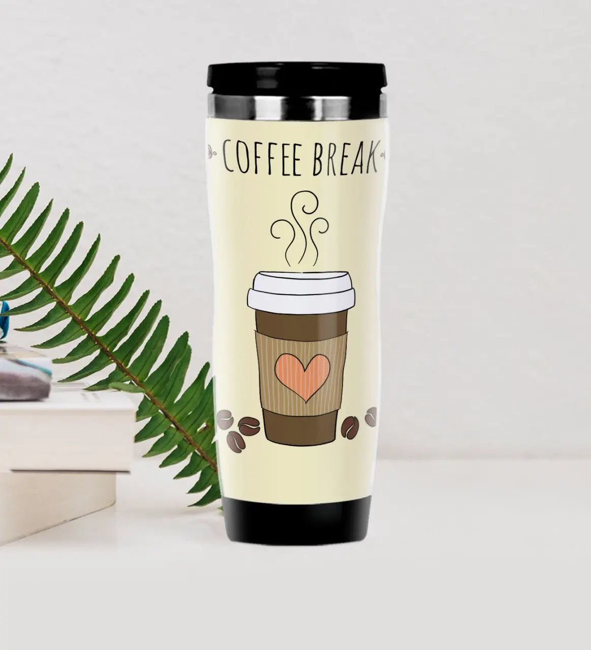 

BK Подарок Кофе дизайнерский стальной термос Bardak-38