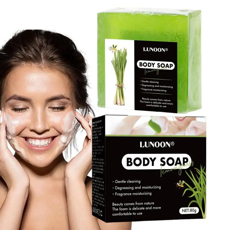 

Home Citronella Soap bar Portable Skin Care Washing Citronella Soap bar for All handmade Soap With Natural Lemongrass Essential