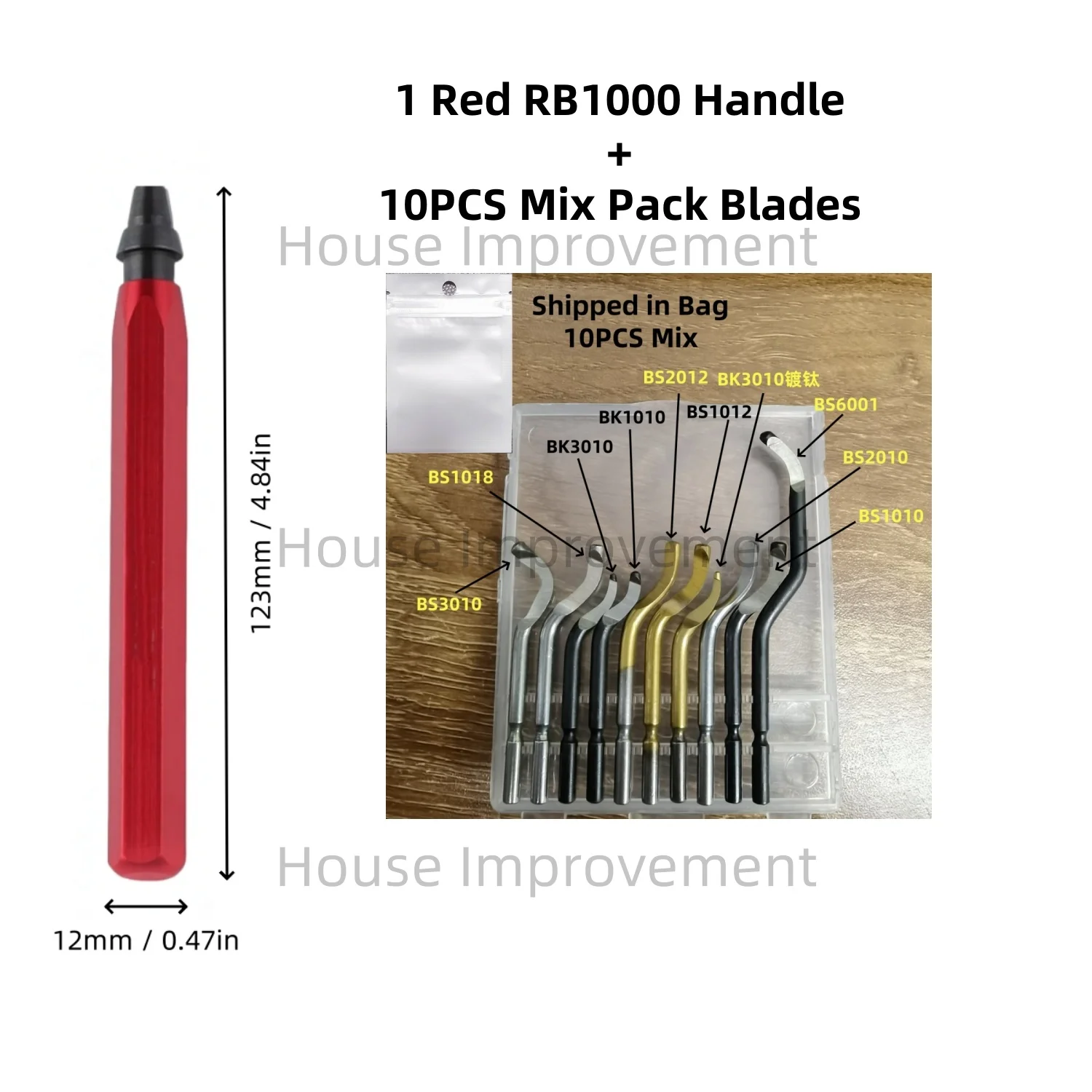 

Инструмент для снятия заусенцев, металлическая ручка с 11 лезвиями из высокоскоростной стали, вращающаяся на 360 градусов головка BS1010 BS1012 BS1018 BK3010 BS3010 для снятия заусенцев