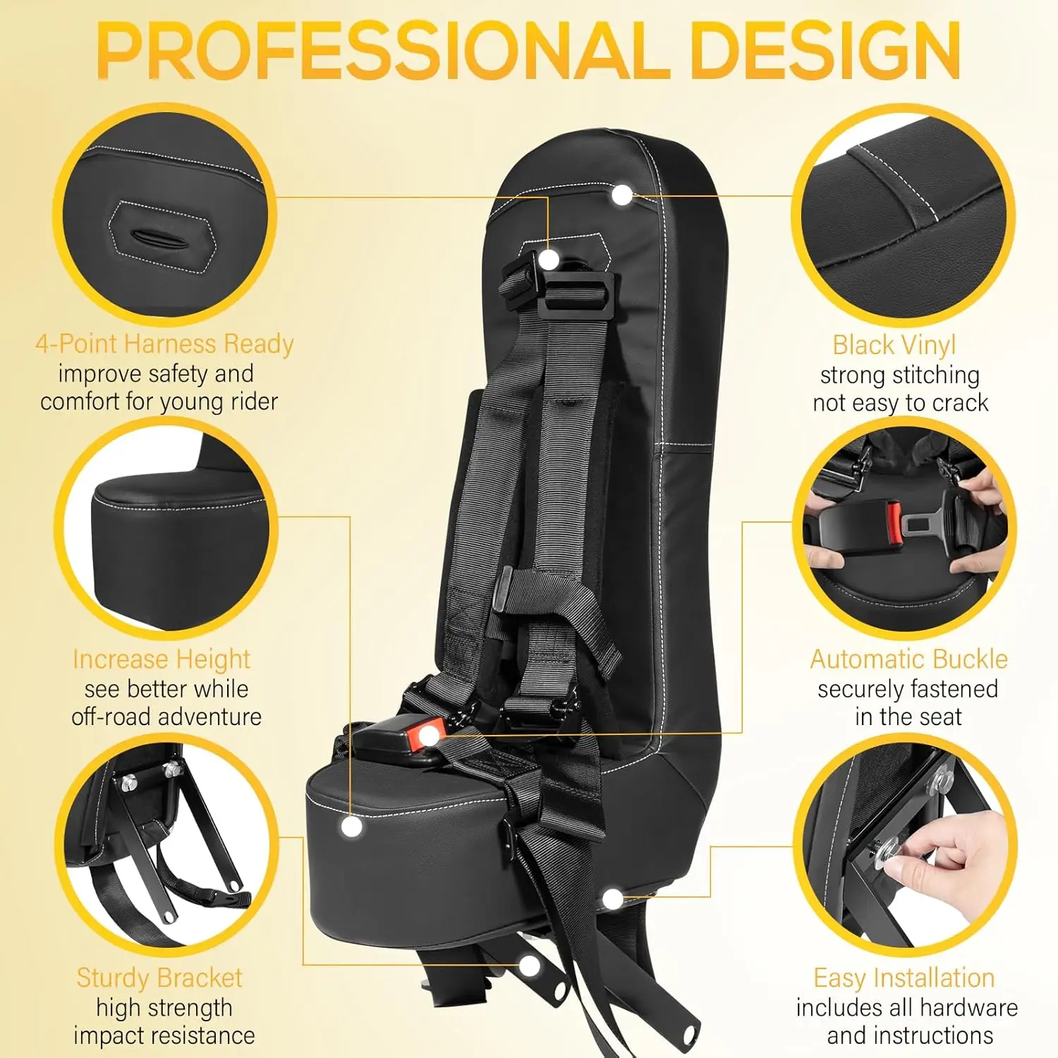 Заднее сиденье MX с 4-точечным сиденьем для Honda Talon 4-местного сиденья 2019-2023 гг. |