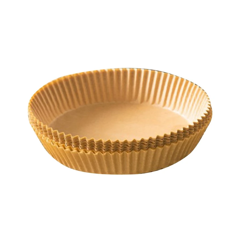 

30Pcs Air Fryer Parchment Paper Liners Non-Stick Disposable Liners Basket Unperforated Round Parchment Paper