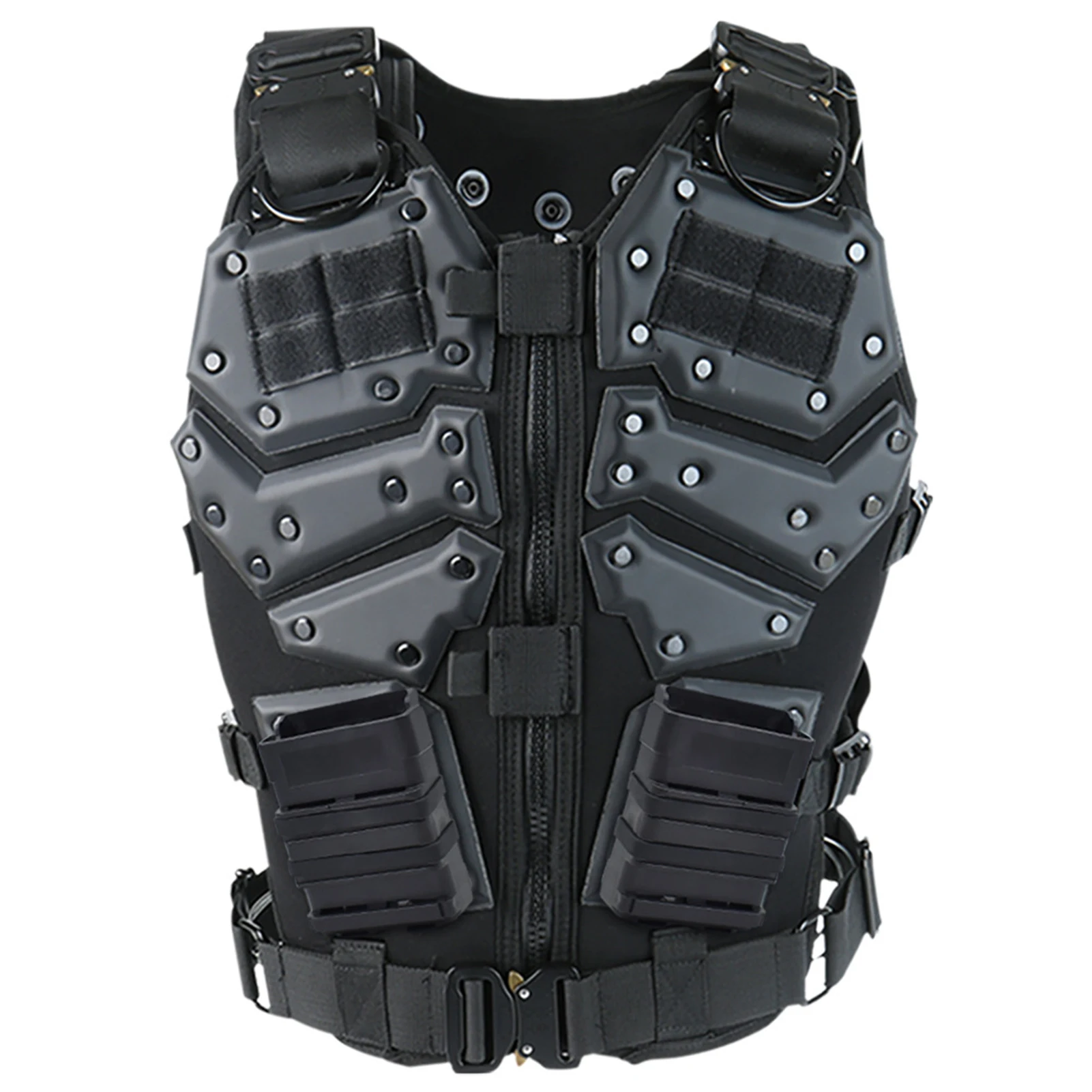 

Tactical Vest Hunting Safety Protective Vest Adjustable Combat Molle Vest Airsoft Paintball Vest for Outdoor Hunting Shooting