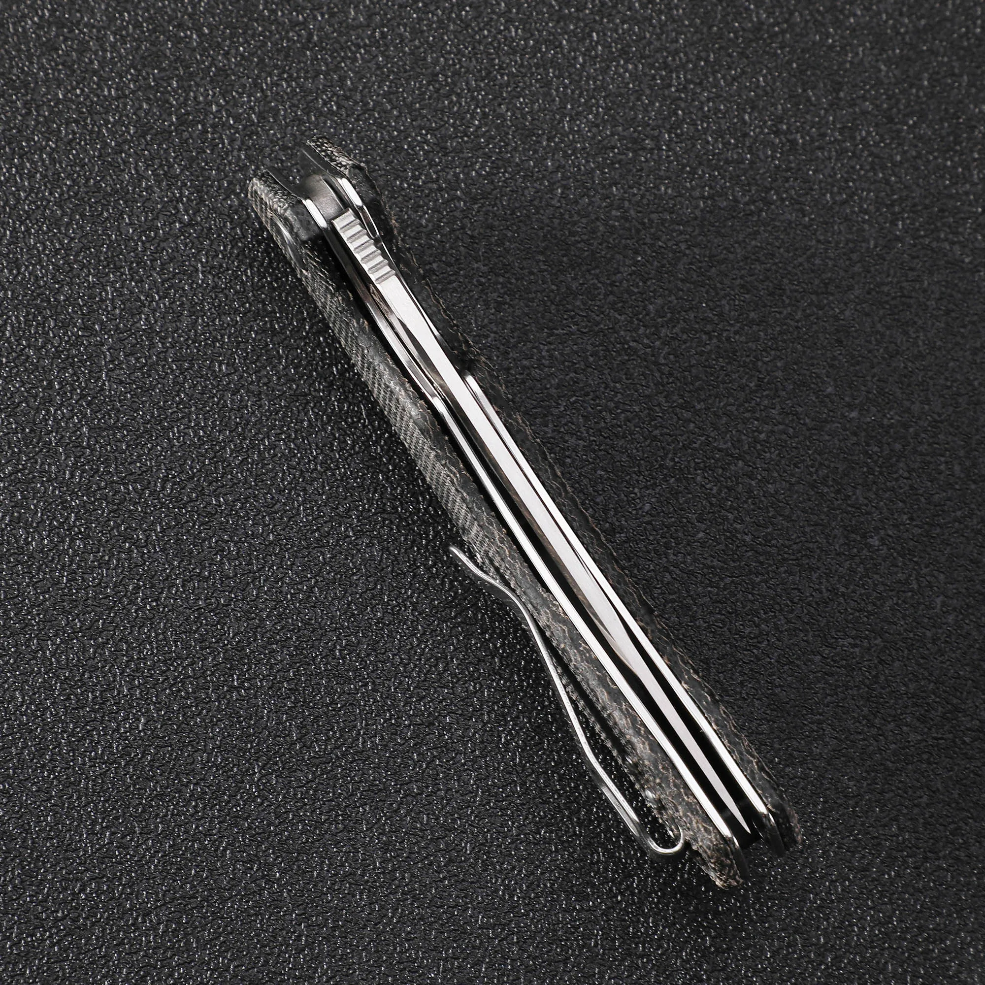 TWOSUN TS392 Складные карманные ножи с льняной ручкой D2 Сталь Открытый Кемпинг