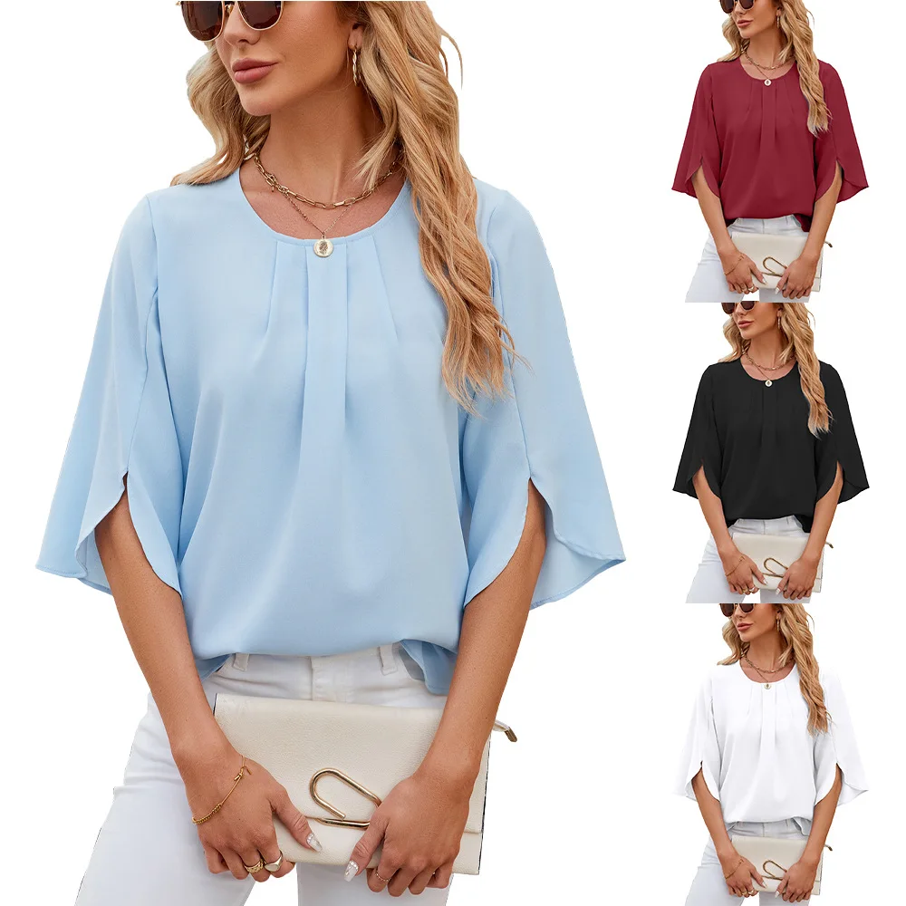 

New Fashion Casual Shirt Women's Clothes Female Tops Free Shipping