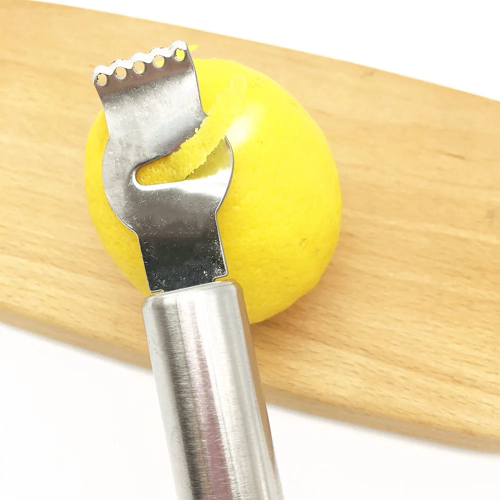 

Dining Lemon Grater Grater Lemon Peeling Practical Silver Stainless Steel Accessory Corrosion Resistant Durable
