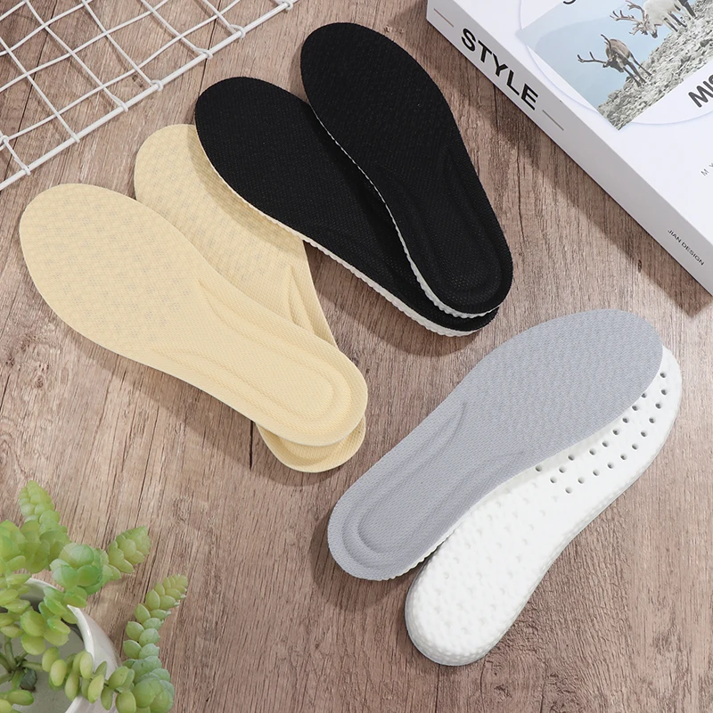 

Insoles Stretch Breathable Deodorant Cushion Orthopedic Pad Shock Absorption Increased insole For Shoes