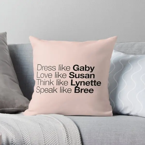 

Desperate Housewives Printing Throw Pillow Cover Office Square Decorative Fashion Waist Bedroom Decor Pillows not include