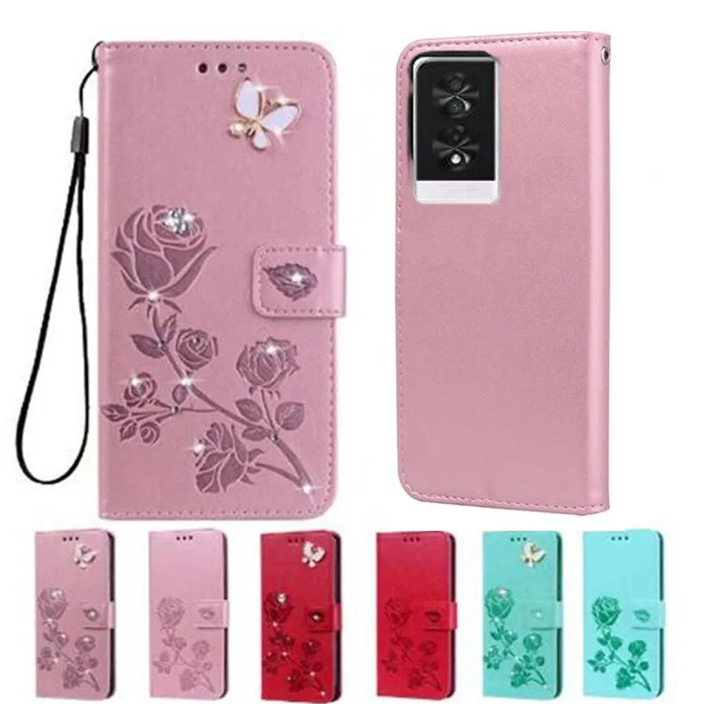 Флип-бумажник для TCL 40 NxtPaper 4G &quotдля 505 TCL505 50 SE 50SE кожаный бумажник кожаные чехлы