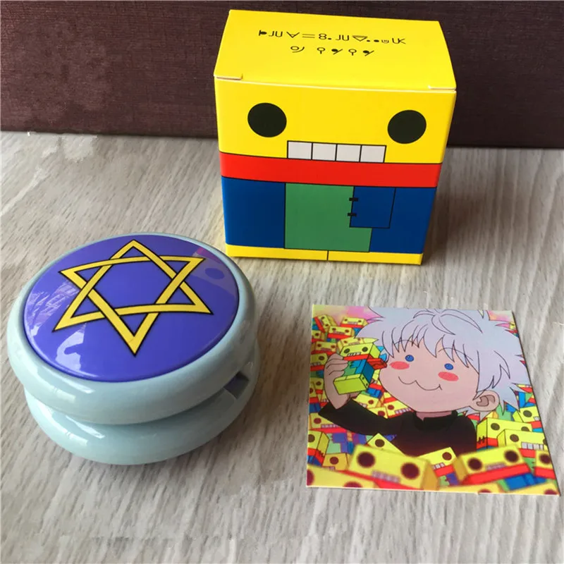 

Cafele Anime Hunter x Hunter Cosplay Killua Zoldyck Yoyo Ball Kids Toy Weapon Halloween Prop Accessories