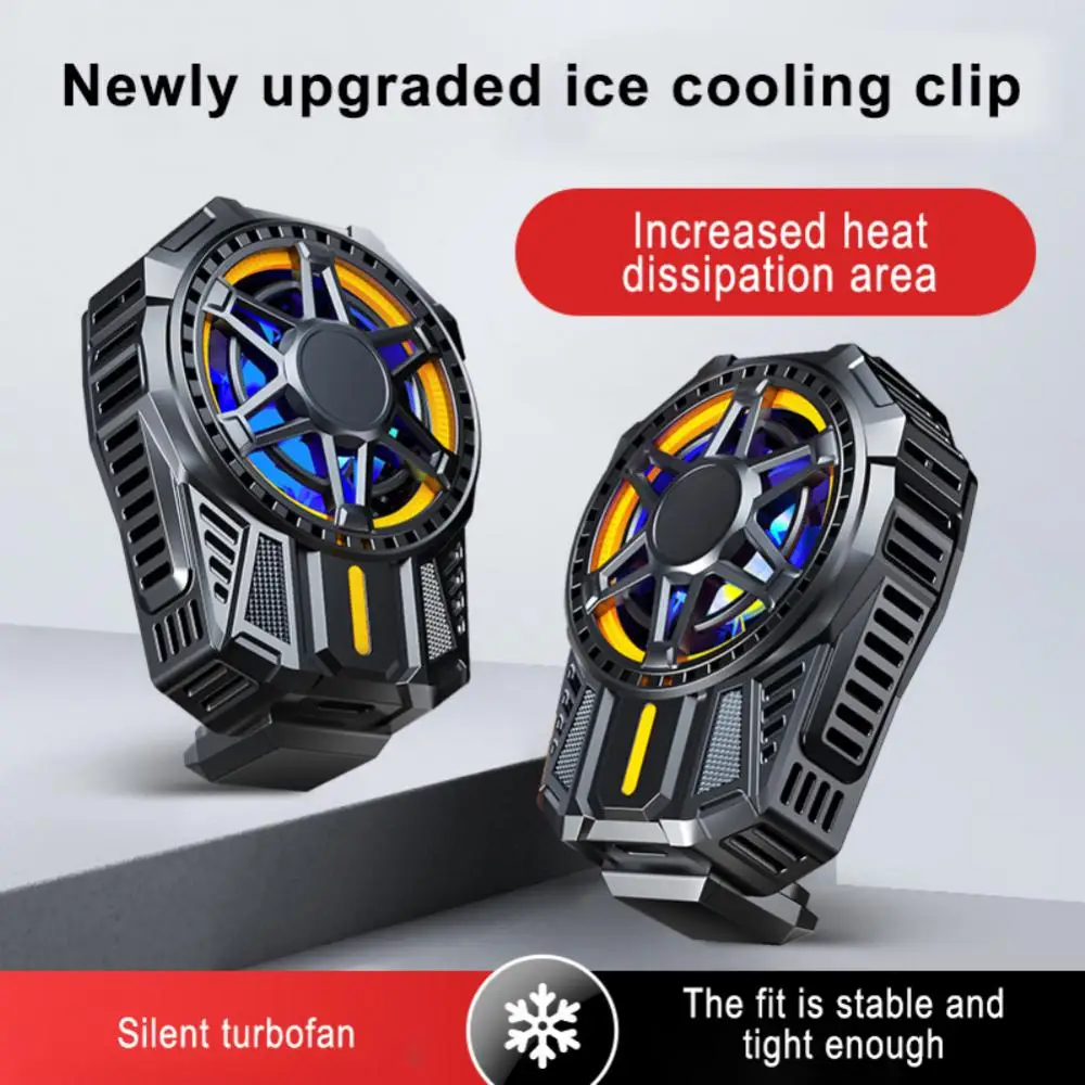 

For 4.5-6 Inch Mobile Phone Phone Cooling Fan Radiator For Cell Phone Smart Temperature Control Mobile Phone Cooling Artifact