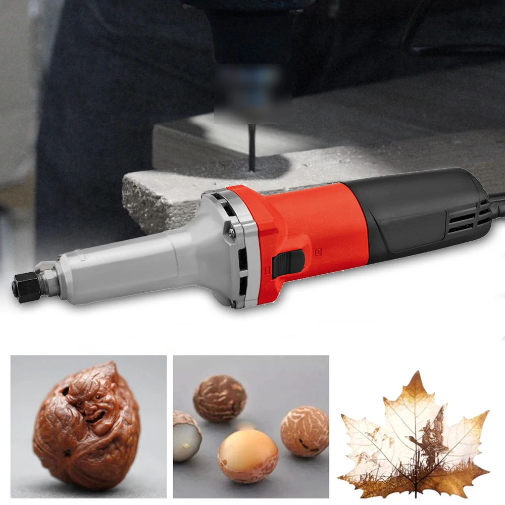 

Electric Straight Grinder Bar Grinder Grinding Machine with Speed Controller 750W