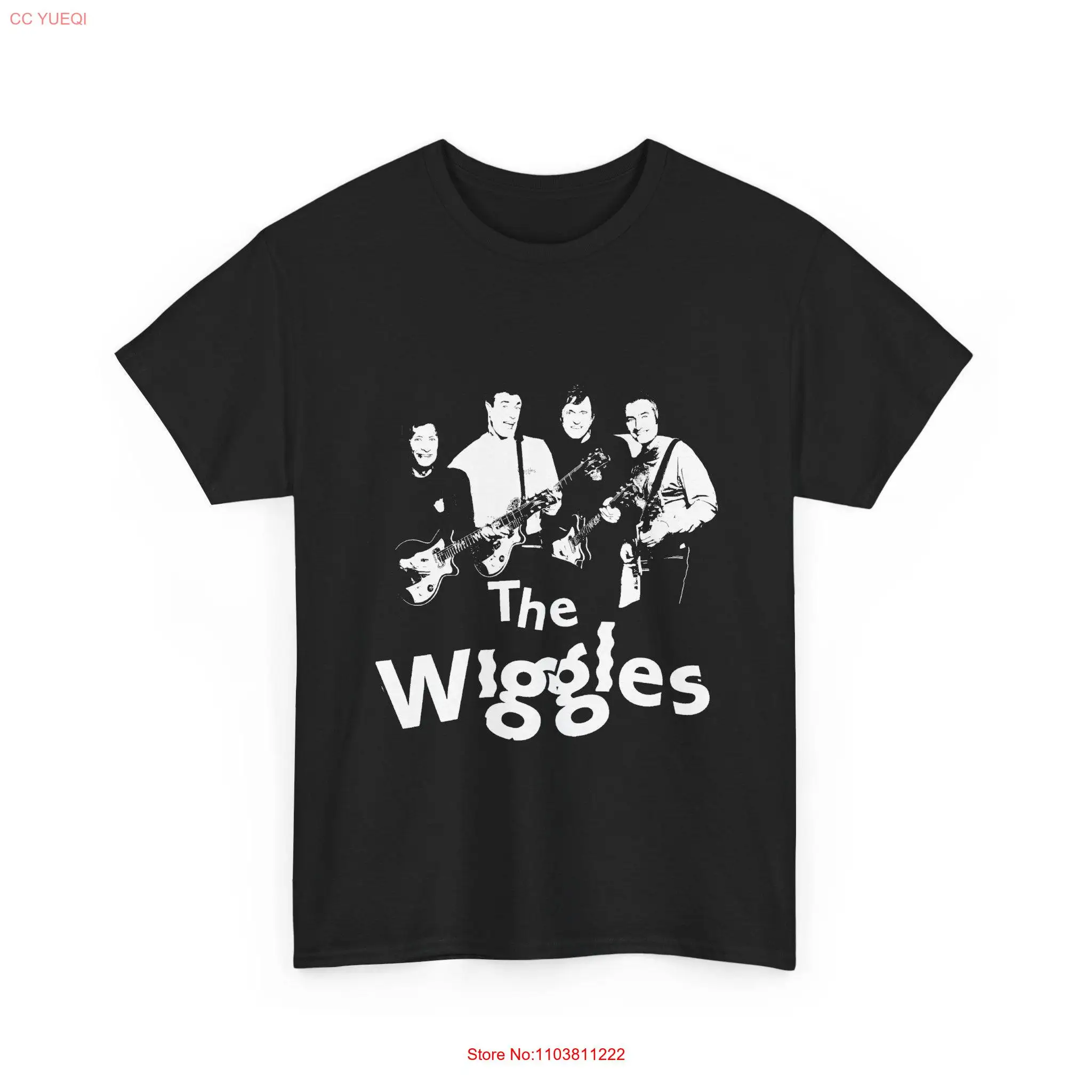 Винтажная футболка Wiggles в стиле ретро с длинными или короткими рукавами