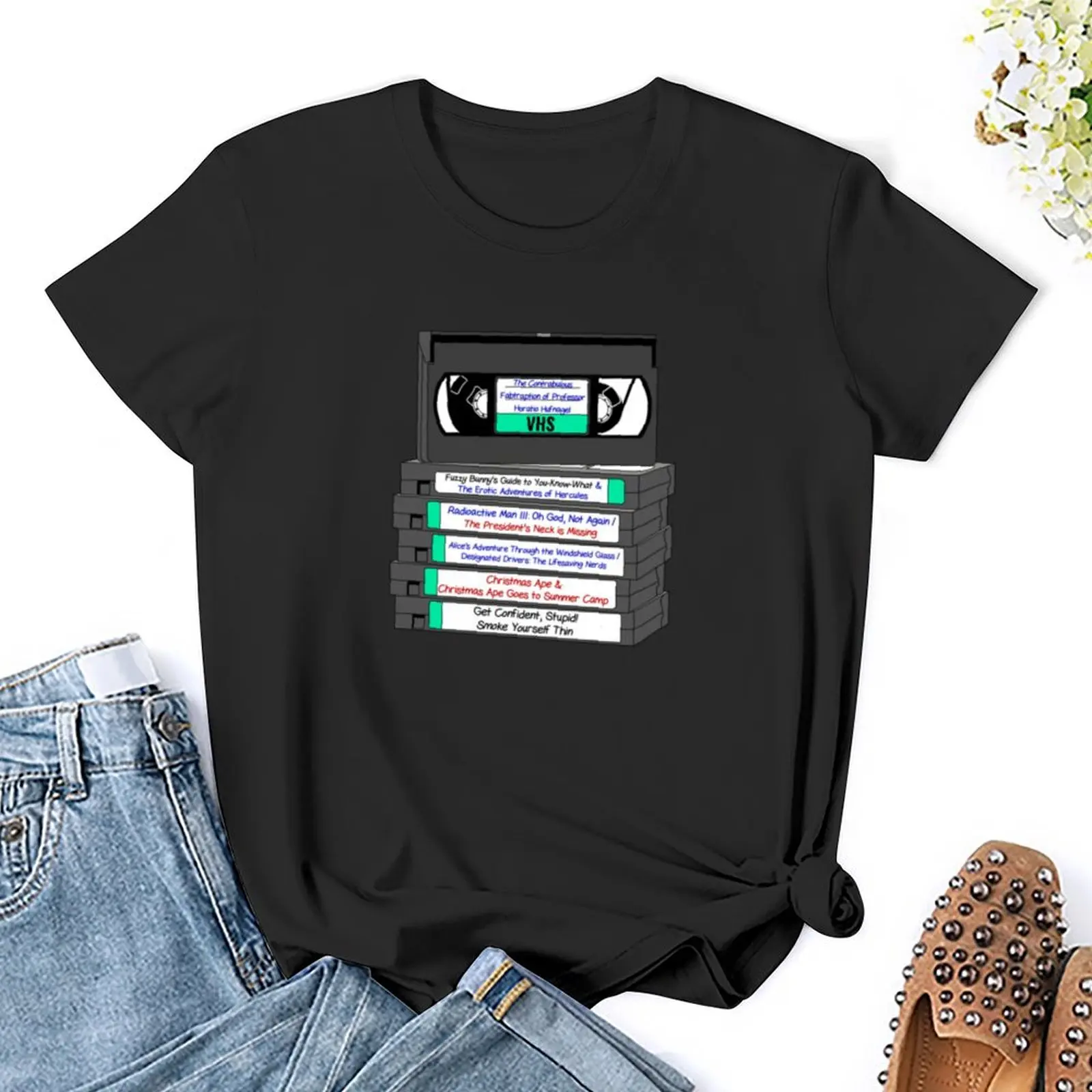 Женская футболка с забавным принтом Троя макклюра коллекция 2024