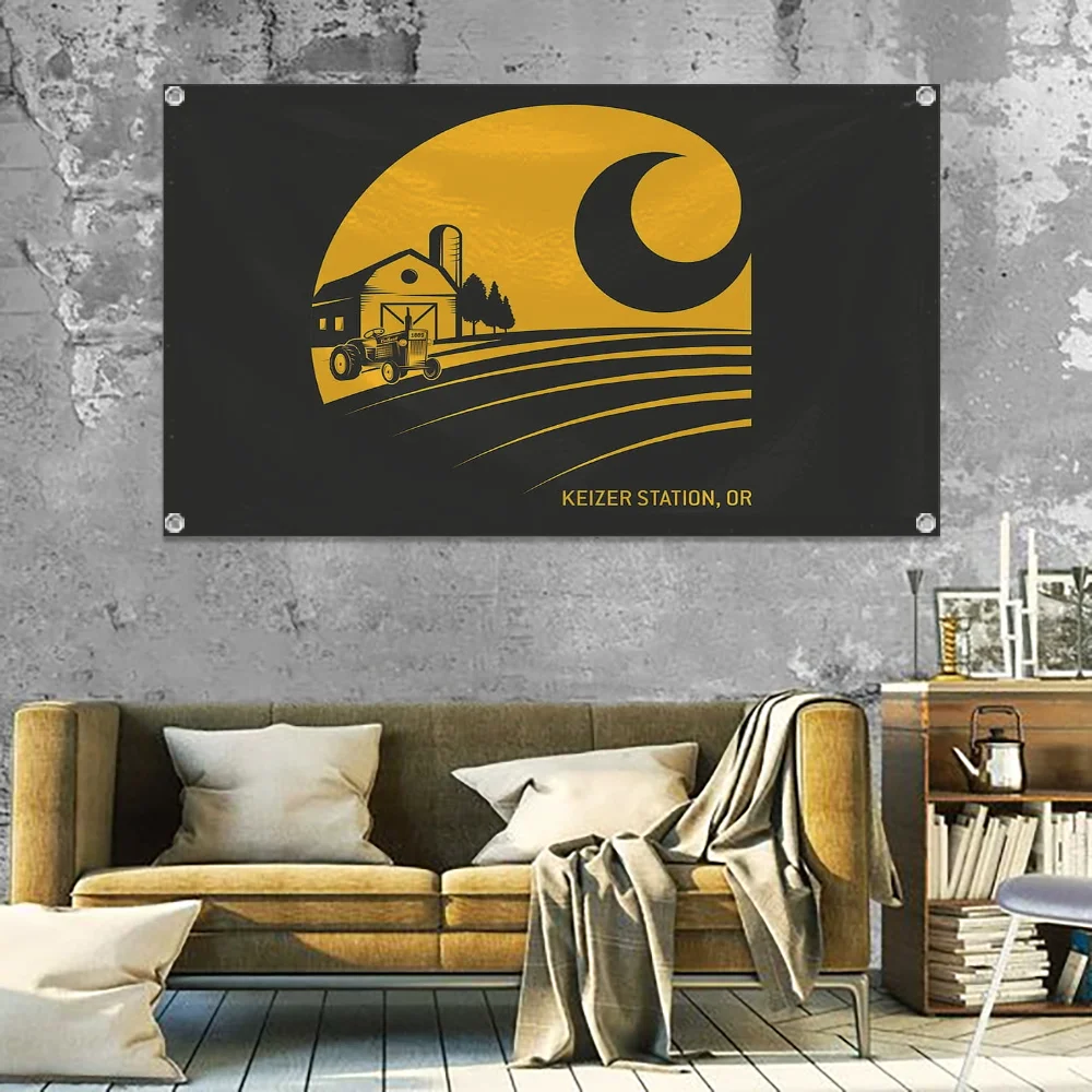 Флаги для комнат баннер украшение гаража гаражного флага гараж C-carhartt-t забавные