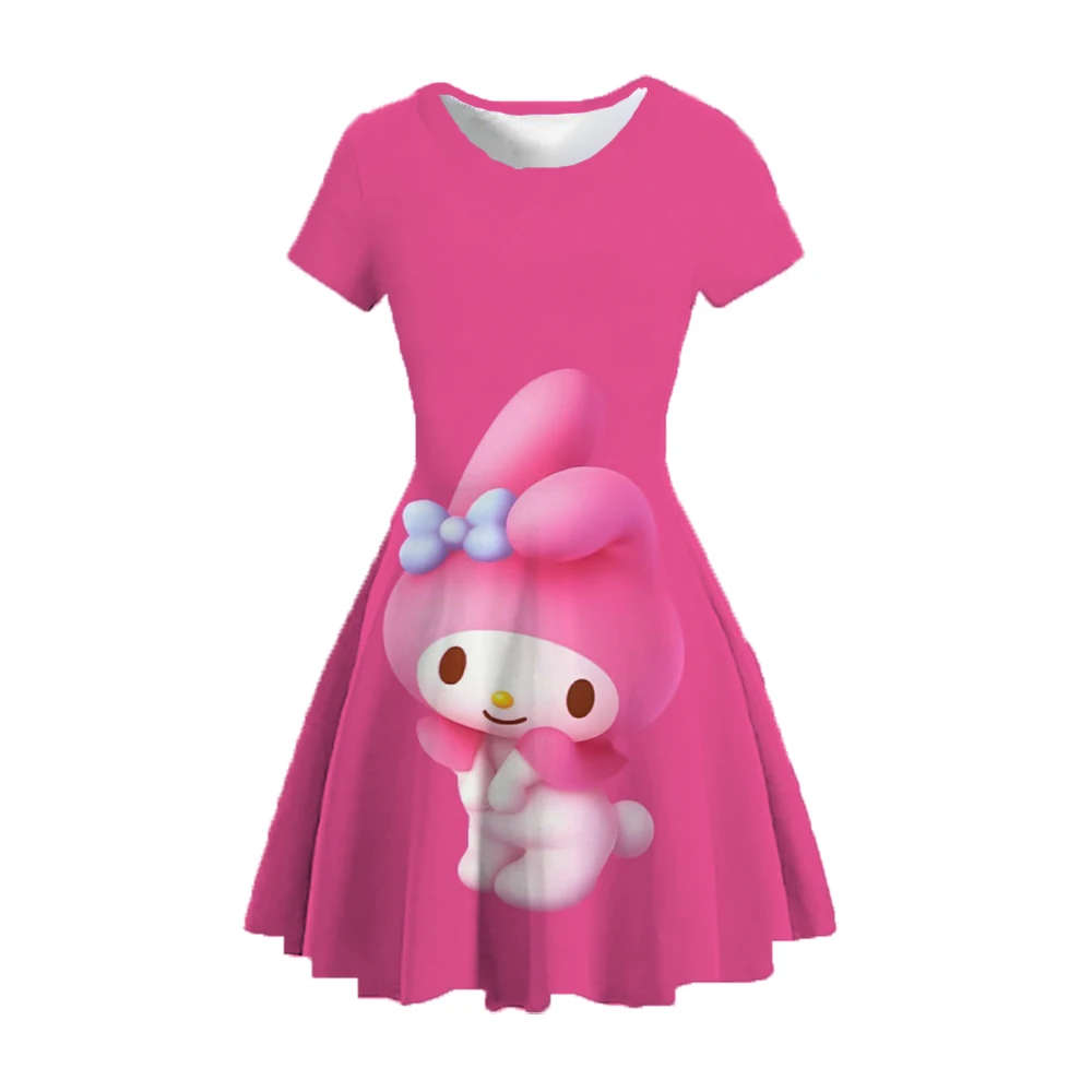 Повседневное удобное мультяшное милое платье из серии &quotСказка&quot с принтом