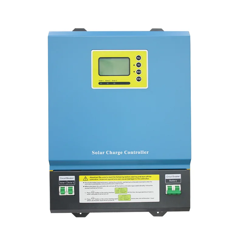 

Factory wholesale SNADI High Voltage 384VDC 100Amp Intelligent PWM solar charge controller