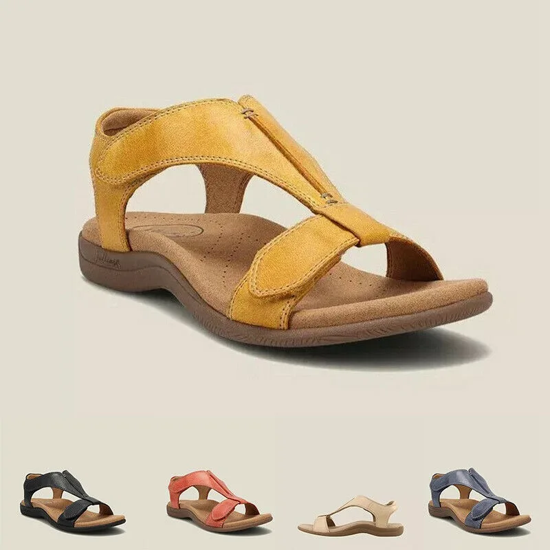 

Strap Wide Fit Flat Slippers Beach Peep Rome Shoes Size Womens Sandals Ankle
