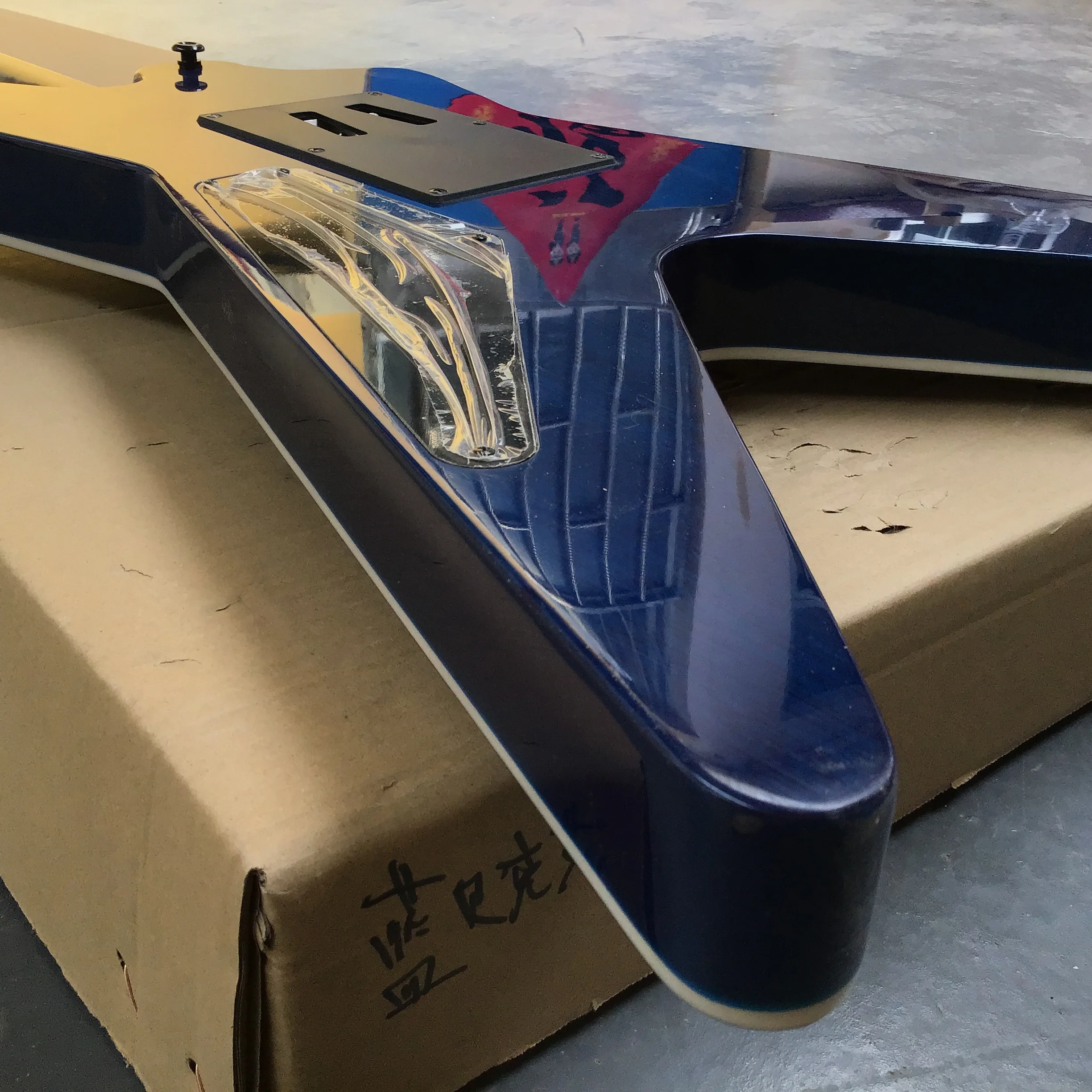 6-струнная электрическая гитара поверхность с Рисунком Тигра цветная