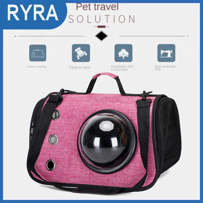 

Carriers Bags Outdoor Hiking Camping Shopping Traveling Breathable Cat Bag Oxford Cloth Ventilate Pet Backpack Travel Pet Bag