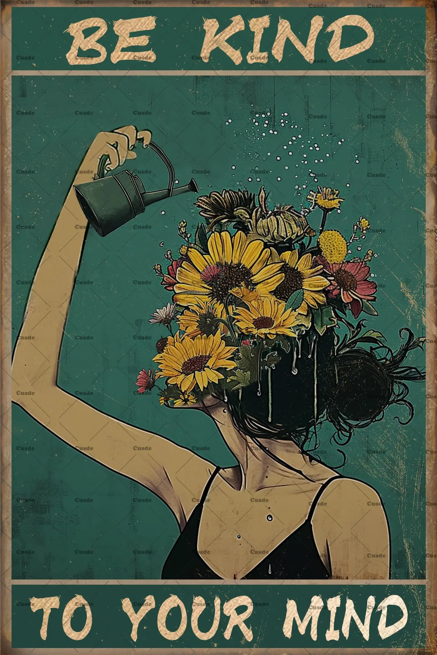 Винтажный металлический жестяной знак забавный фотографический плакат подарок