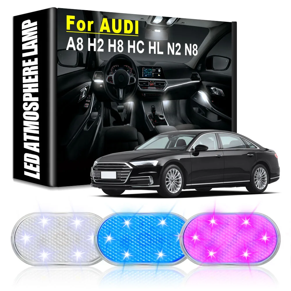 

Car LED Atmosphere Lights Car Rechargeable Touch Lamps Automotive Goods Car Accessories Auto Tools for Audi A8 H2 H8 HC HL N2 N8