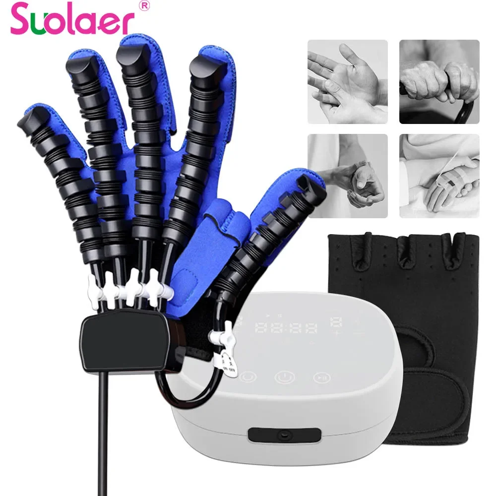 

Rehabilitation Robot Gloves Hemiplegia Finger and Hand Function Training Strengthener Stroke Recovery Physical Therapy Device