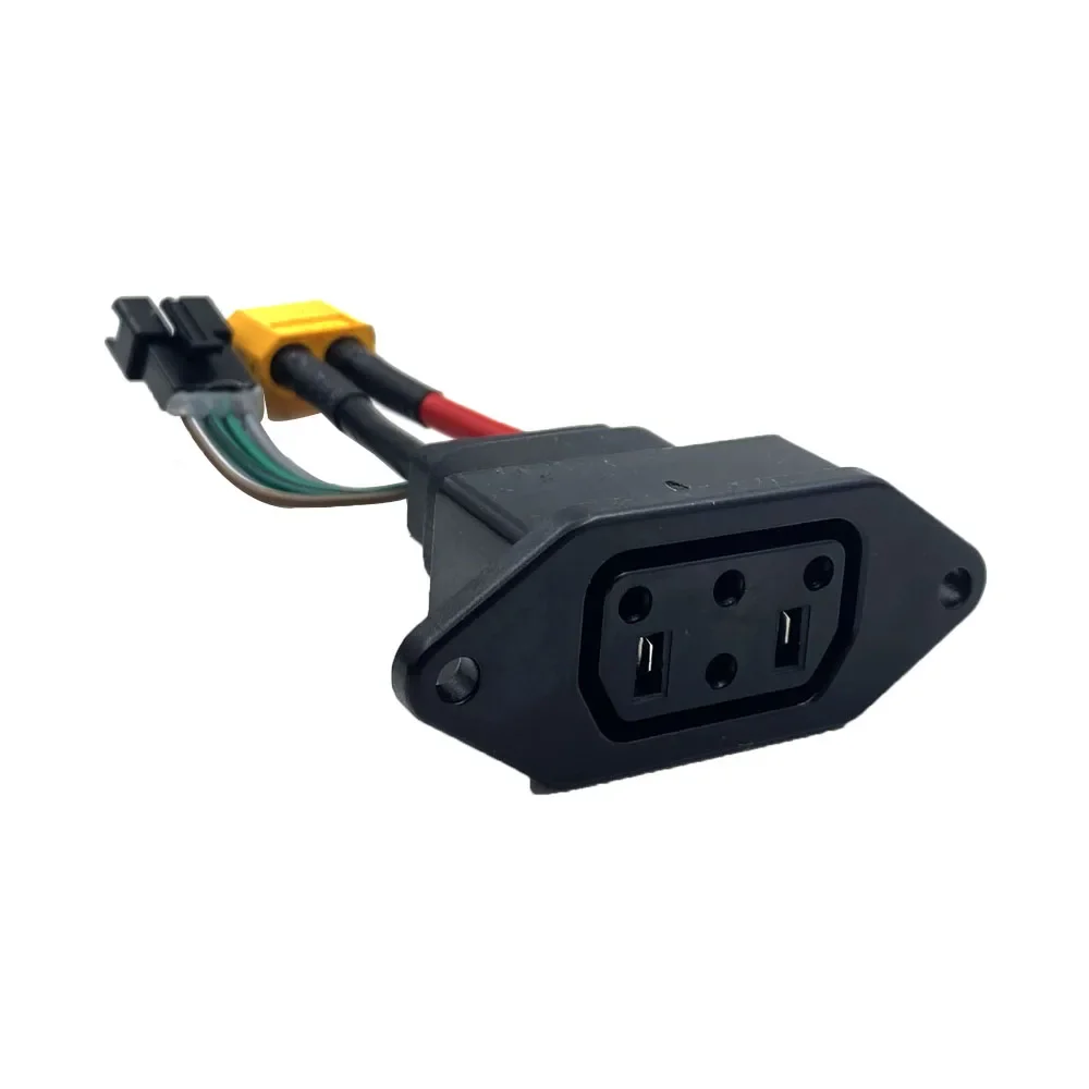 

Подходит для Super Soco, разъем для литиевой батареи, разъем для зарядного устройства, круглая линия для Super Soco Tc Ts Tsx Cu