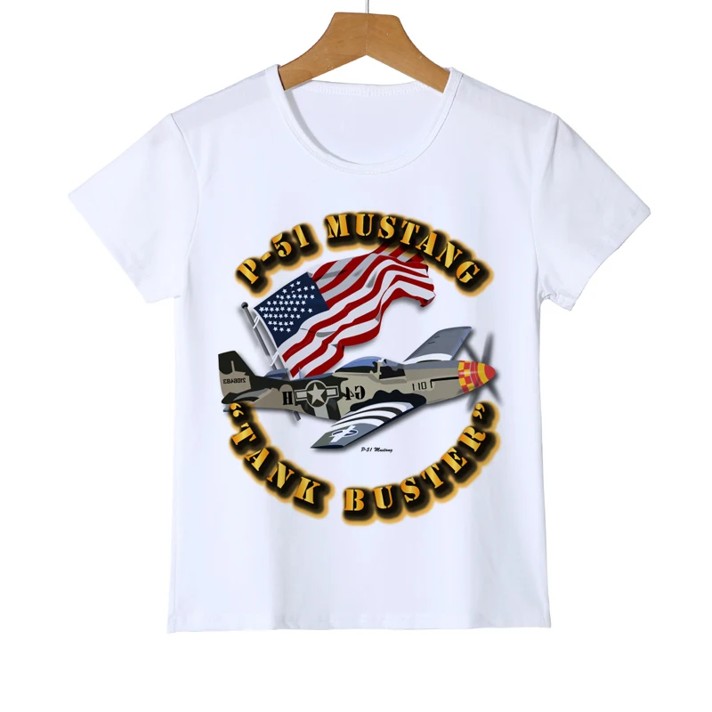 Kids Thunderbolt Aircraft T-shirt Boy's Airplane Summer Girls Custom Short Sleeve Baby Holiday Gifts TShirts,Drop Ship