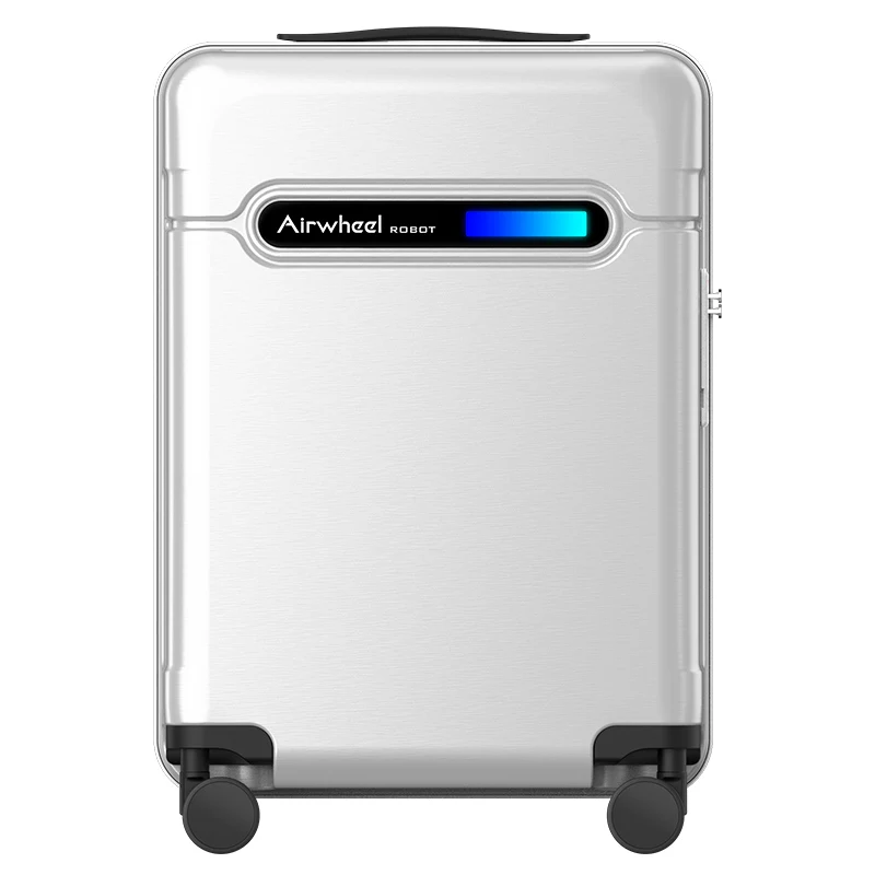 

20-Inch Sl3d Boarding Bag Universal Wheel NFC Smart Unlocking Luggage Rechargeable Multifunctional Trolley Suitcase