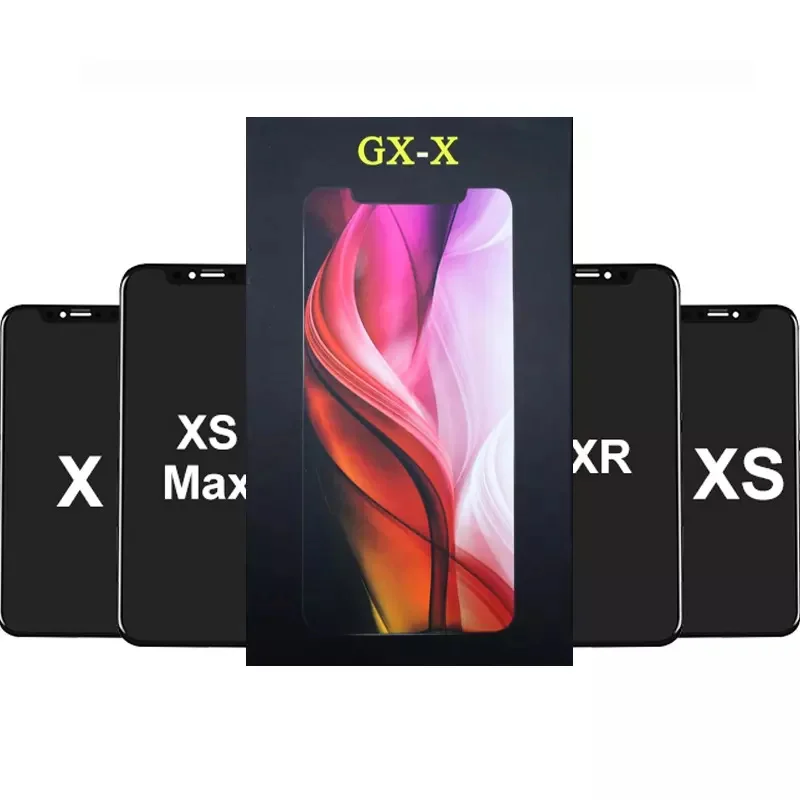 

100% GX OLED дисплей для iPhone X XS 11 Pro 12 OLED экран Замена для iPhone 12 12 Mini XS Max GX OLED с инструментами для ремонта