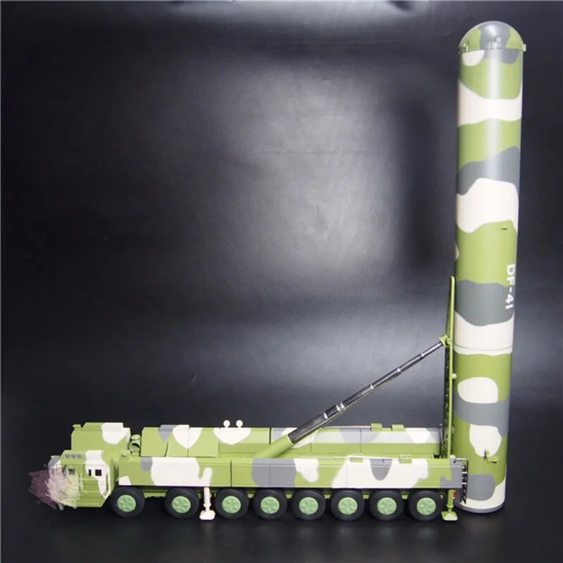 Масштаб 1:72 Dongfeng 41 ICBM пусковое устройство литье под давлением модель из сплава имитация DF военный грузовик Коллекционирование игрушек подар... (art.: 3920bf4471985) - 3920bf4471985