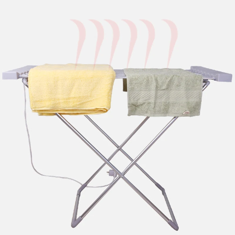 

110V/220V Foldable Alloy Aluminum Electric Cloth Dryer Home Dormitory 120W Energy-saving Electric Cloth Dryer bearing 10kg