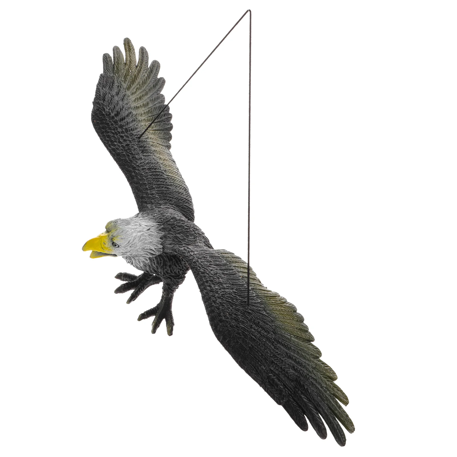 

Статуэтка орла из ПВХ темно-серого цвета