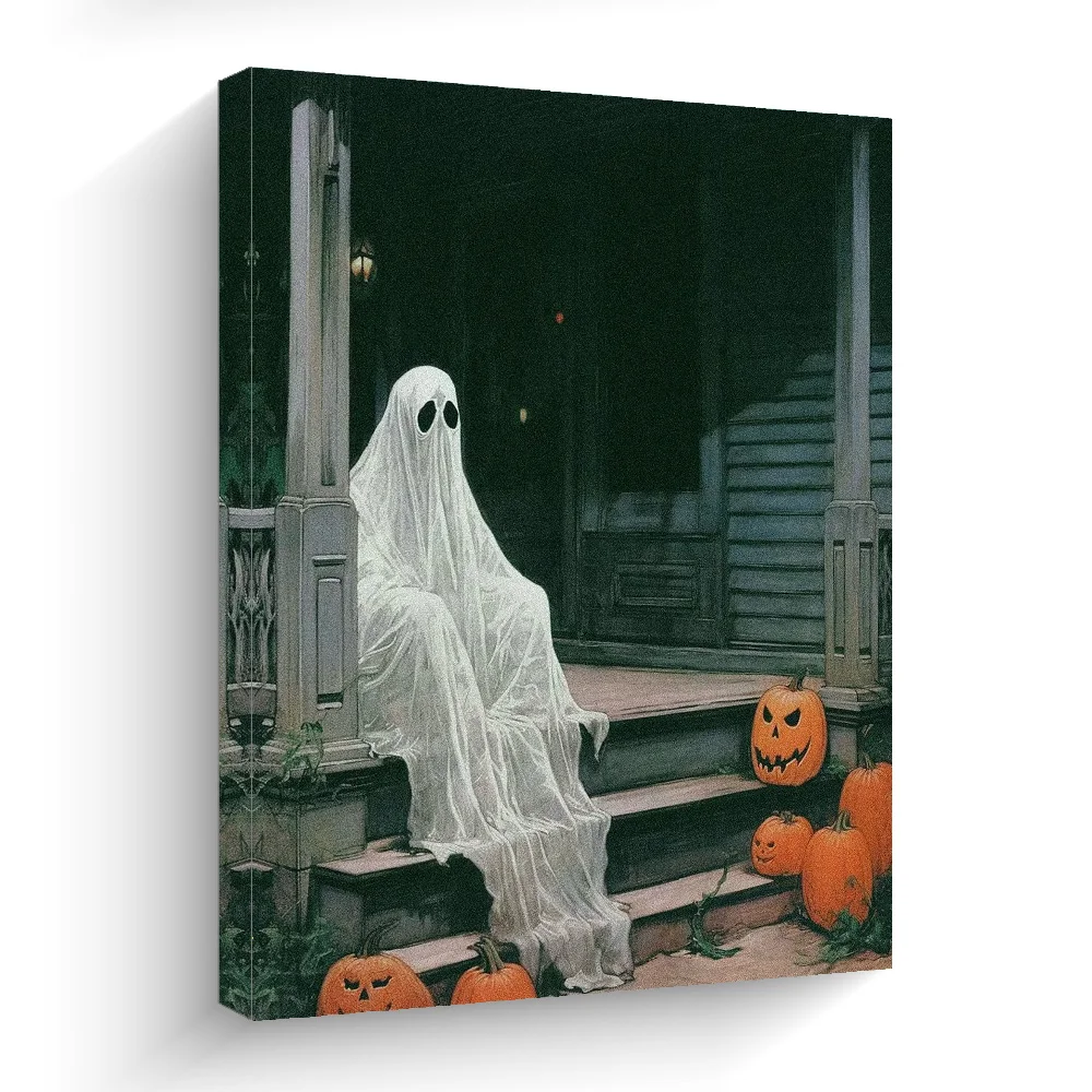 1 шт. одинокий имп тыквенный эльф призрак разговора современное настенное