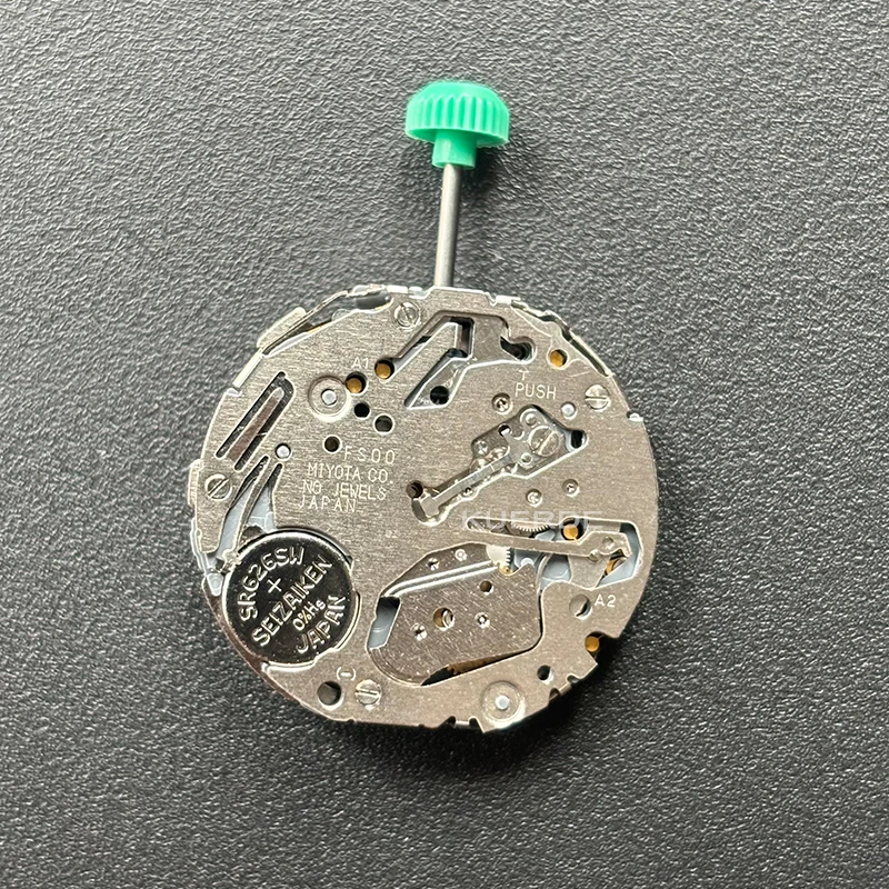 Оригинальный механизм MIYOTA FS00 6 стрелок многофункциональный одинарный календарь
