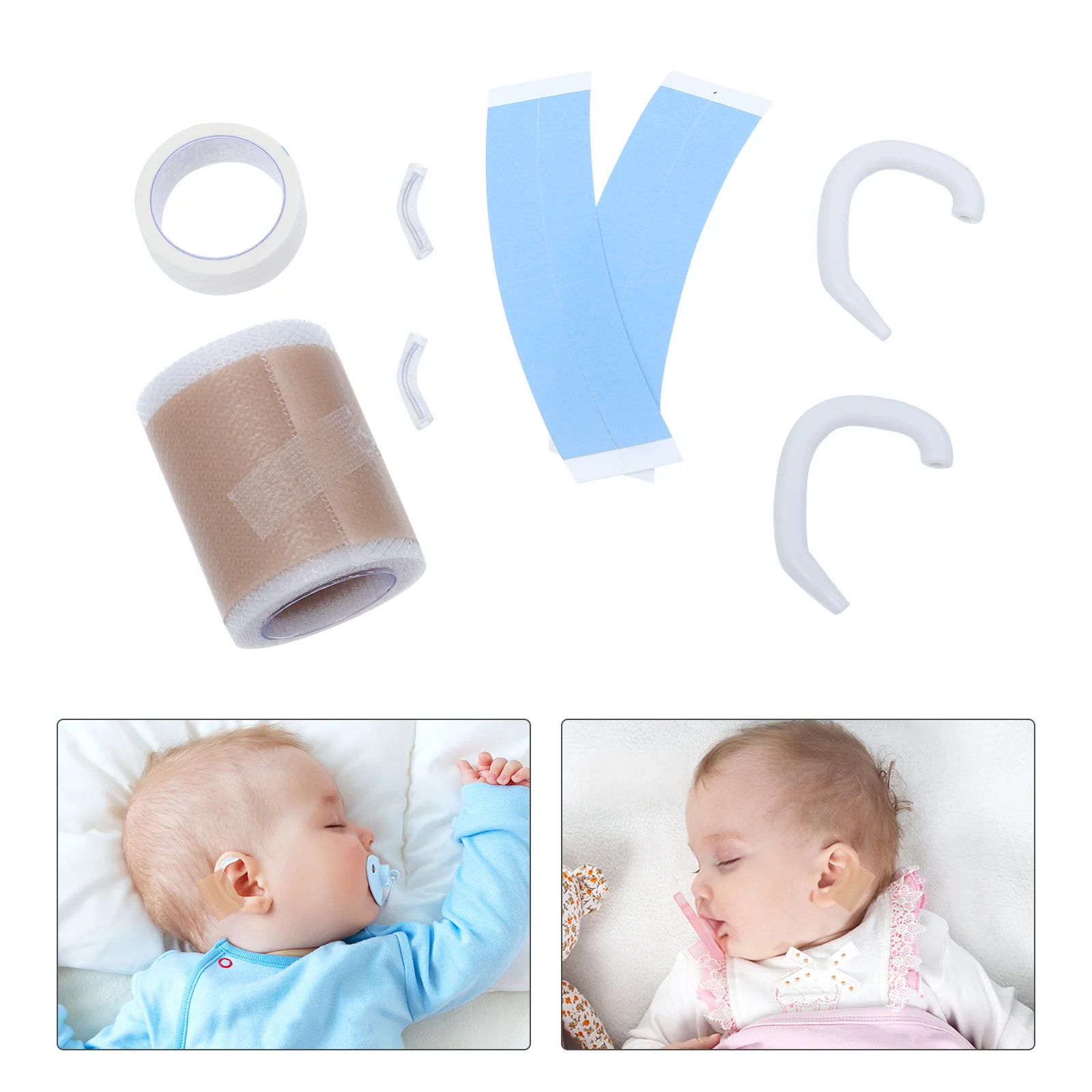 

Baby Ear Corrector Auricle Patch Tape Correction Aesthetic Sticker Silicone Valgus Protruding Babies Stickers