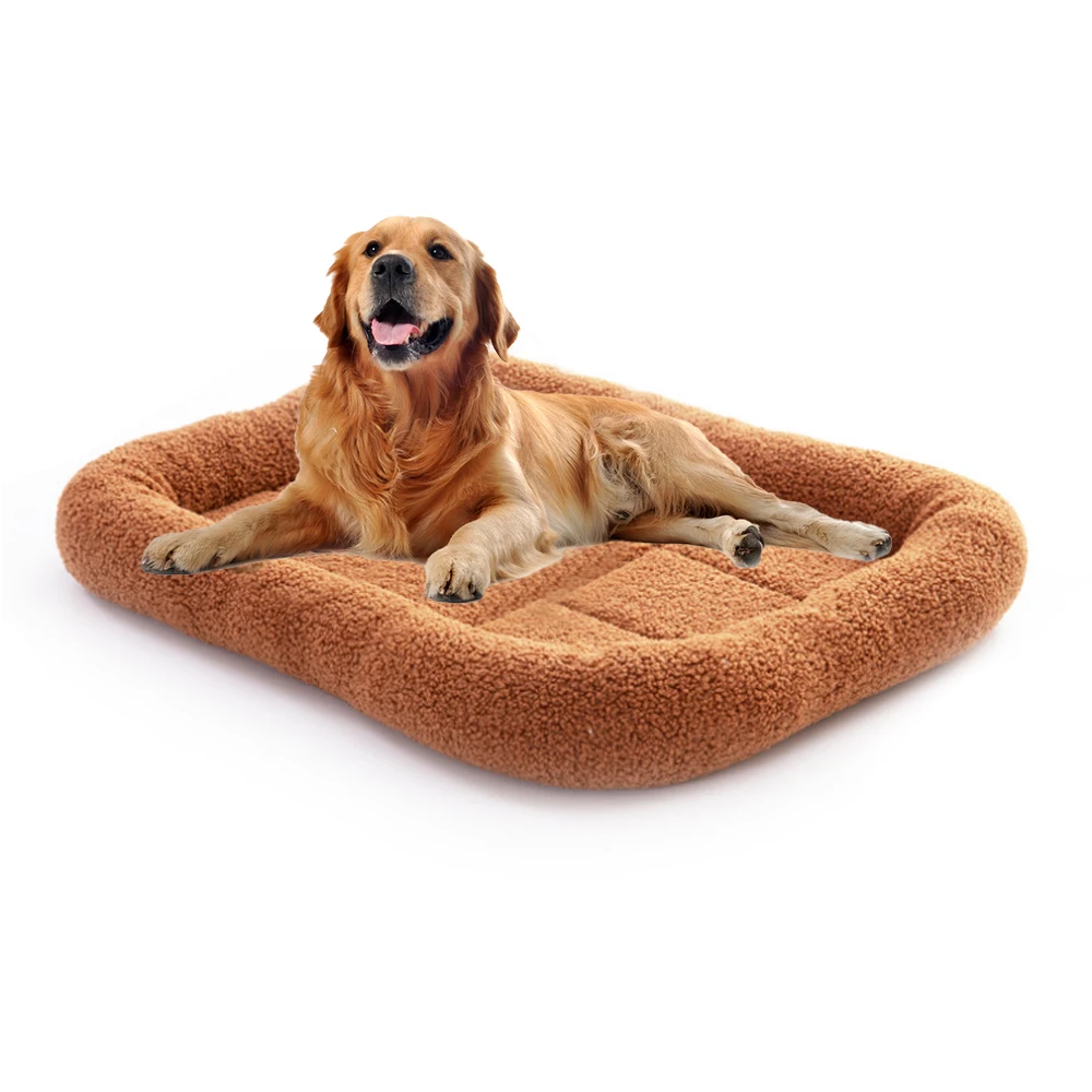 

Large Dog Bolster Bed Mat Washable Crate Mattress Non Slip Pet Cushion Dog Bed Washable Pet Mattress Dog Bed Mats House Kennel