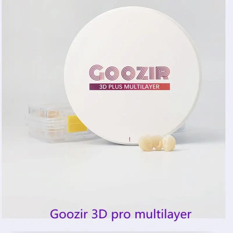 

Натуральные стоматологические расходные материалы gooquadr 98 мм BL2 3D многослойный керамический блок для зубных протезов многослойный циркониевый диск