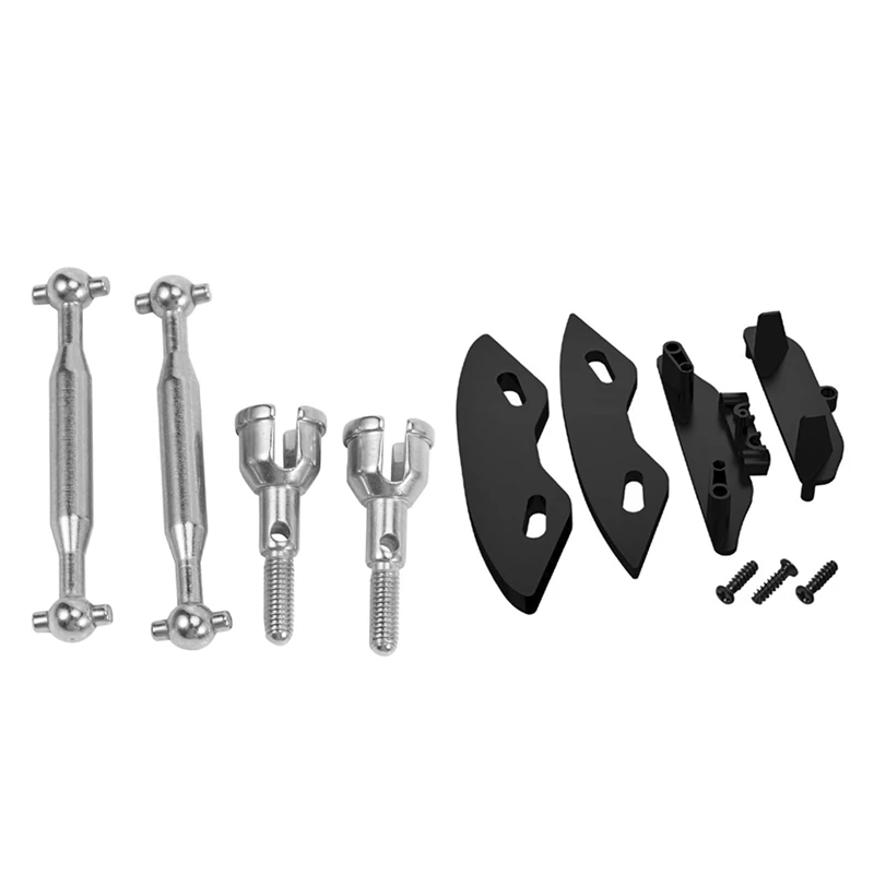 

Front Bumper Assembly Anti-Collision Component With 2Set Metal Rear Drive Shaft Dogbone For SG1603 SG1604 1/16 RC Car