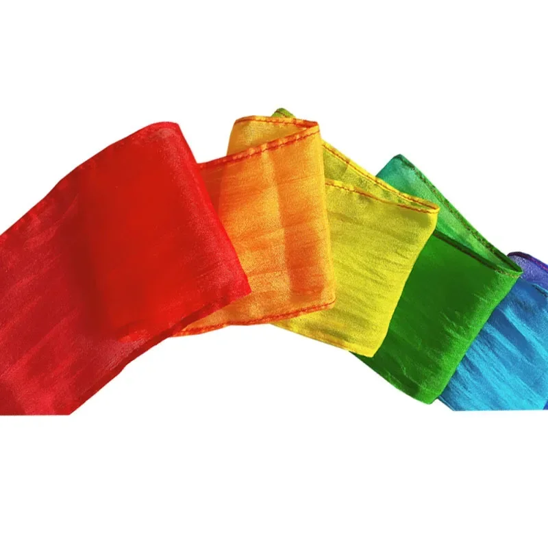 3 шт./партия шелковые ленты для гимнастики балета танец живота
