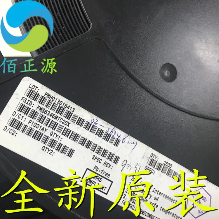 10 шт. оригинальный новый драйвер видеофильтра FMS6346MTC20X silkscreen 6346 SMD TSSOP20