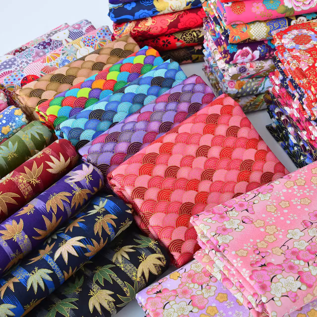 Чистый хлопок Простой японский фотометр для одежды сумок обивки шитья с рисунком