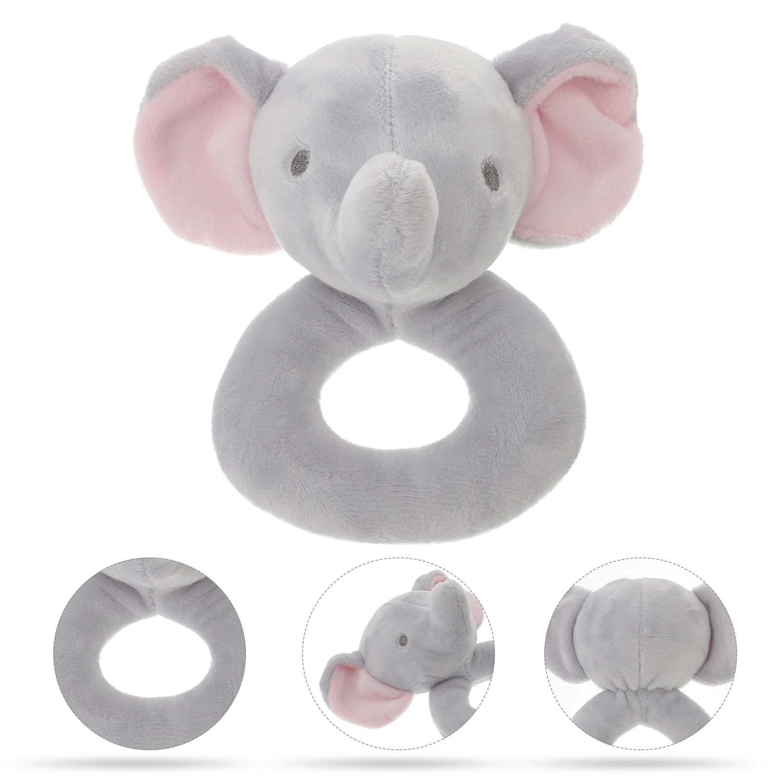 

Infant Plush Elephant Stuffed Animal Elephant Shaker Toy Plush Toy