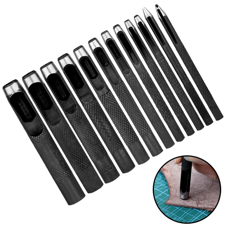 10/12 шт./набор инструменты для перфорации кожи