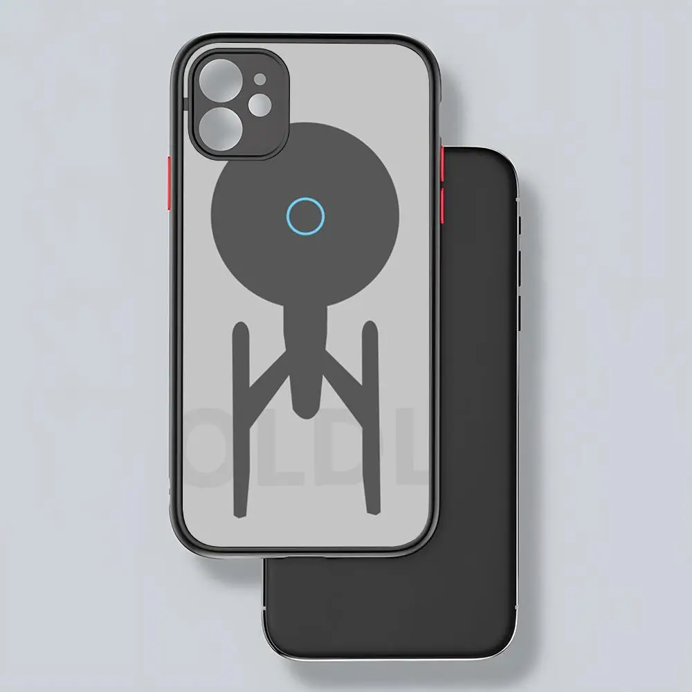 Чехол для телефона Star movietnam-Trek матовый прозрачный чехол-накладка IPhone 16 15 12 11 13 Pro Max