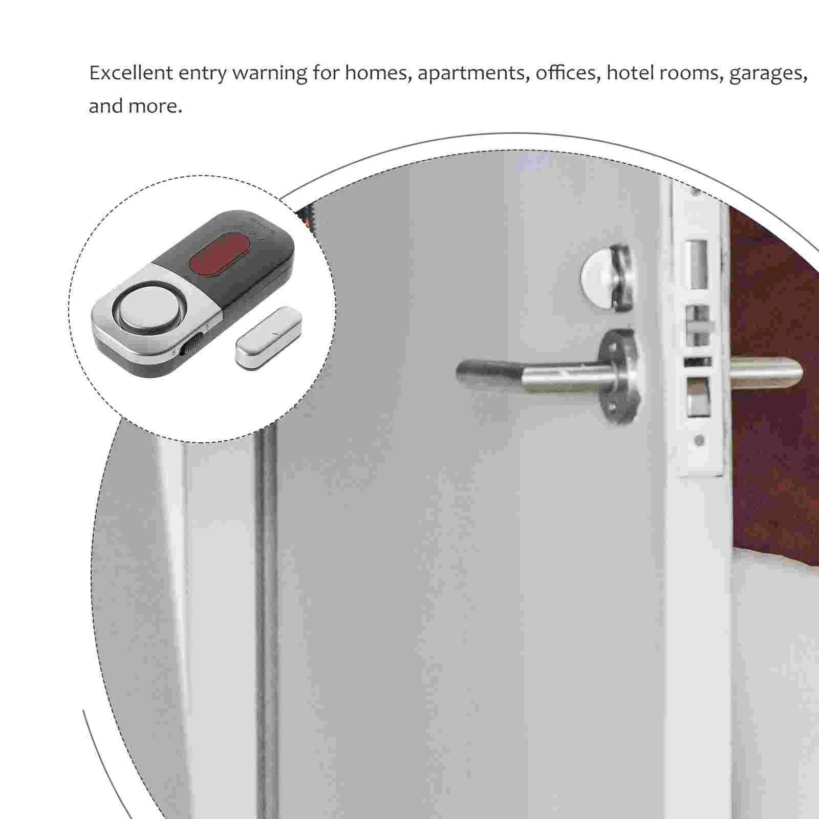 Сигнализация для дверей и окон детей безопасность ABS при датчике открытия